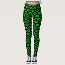 Câlins collants verts et noirs