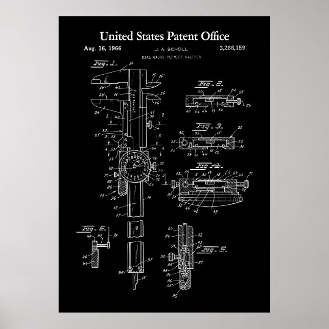 Caliper patent poster (Front)