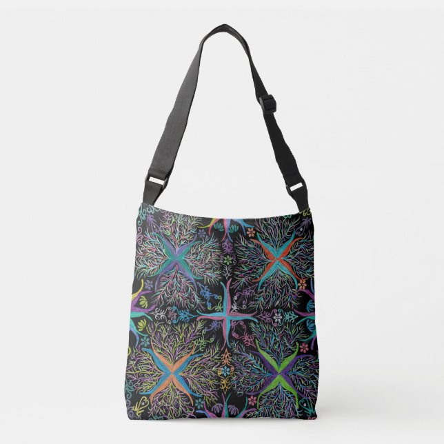 Calipso Cross-body tote bag (Front)
