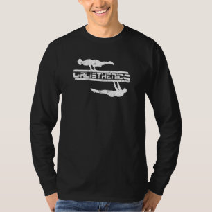 Calisthenics Front Lever Planche Exercises Street T-Shirt