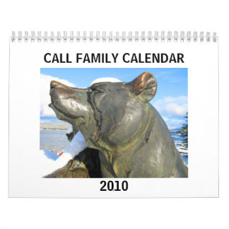Call Family Calendar 2010
