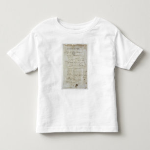 Call from Maximilien de Robespierre Toddler T-shirt