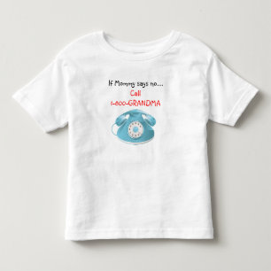 Call Grandma T-Shirt (Blue)