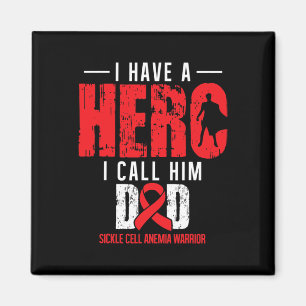 Call Him Dad- Sickle Cell Anemia Awareness Support Magnet