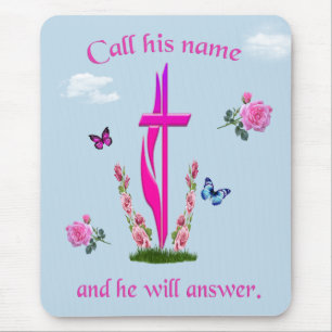 Call his Name and he will answer Mouse Pad