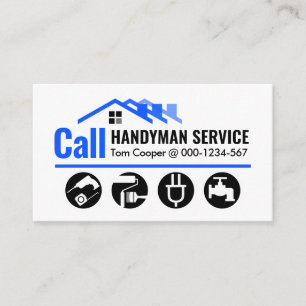 Call Home Handyman Service Business Card