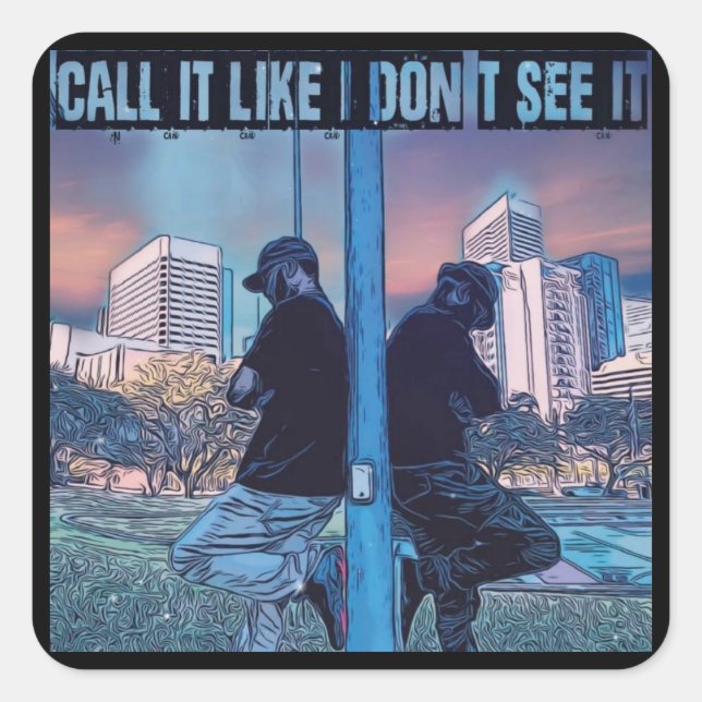Call It Like I Don't See Podcast Season 2 Sticker (Front)