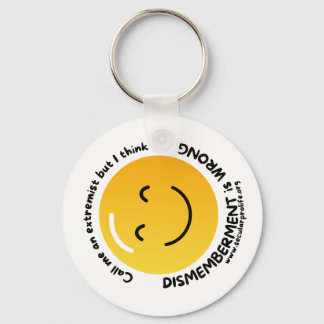 call me an extremist keychain