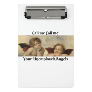 Call me Call me! white mini clipboard
