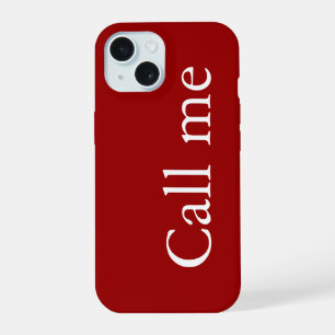 Call Me - Case-Mate iPhone Case