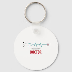 Call Me Doctor Keychain