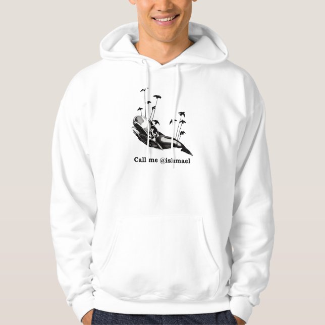 Call me @ishmael Hooded Sweatshirt (Front)