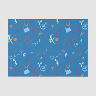 "Call Me Love" Pattern Tissue Paper