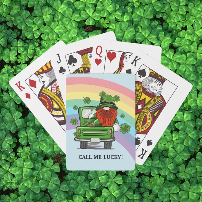 Call Me Lucky Irish Gnome Playing Cards (Call Me Lucky Irish Gnome Playing Cards)