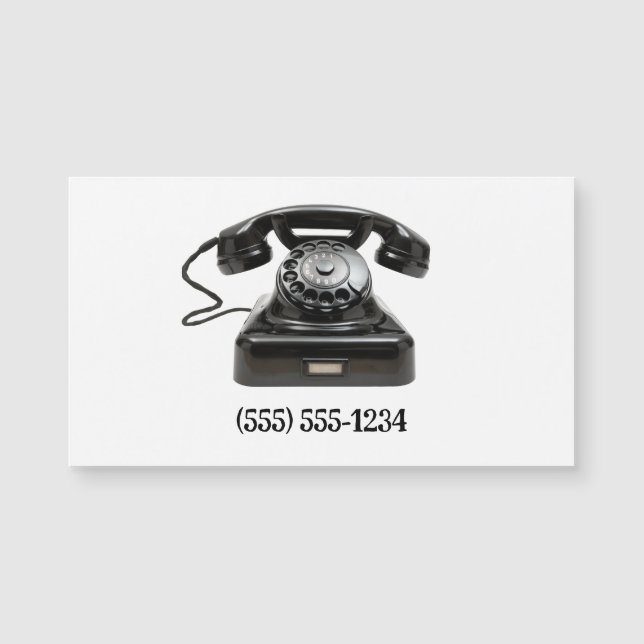 Call Me Old Fashioned Telephone Personalized Phone (Front)