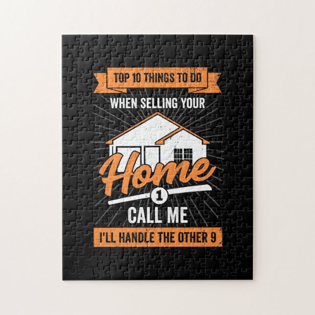 Call Me When Selling Your Home Jigsaw Puzzle (Vertical)