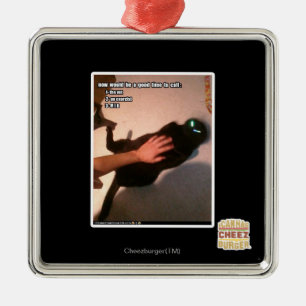 Call MIB Metal Ornament