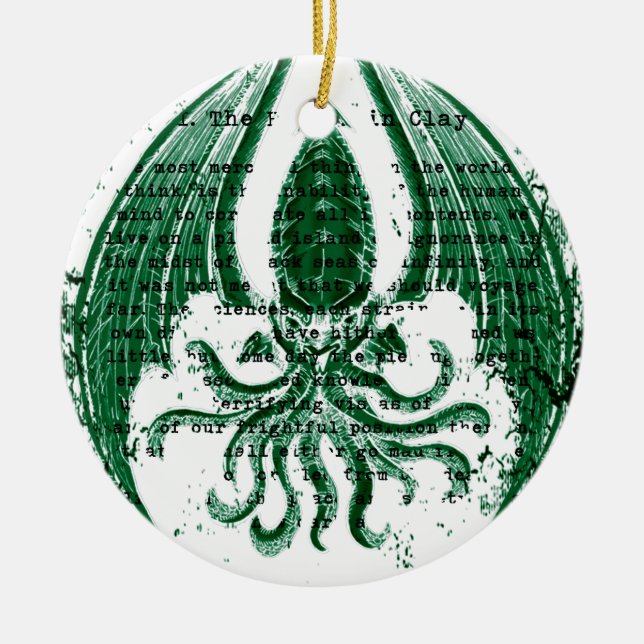 Call of Cthulhu Ceramic Ornament (Front)