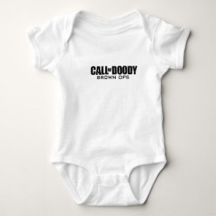 Call of Doody Brown Ops Baby Bodysuit