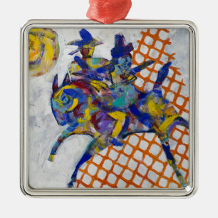 Call of the Heyoka Metal Ornament