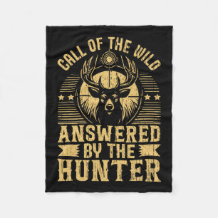 Call Of The Wild Answered Fleece Blanket