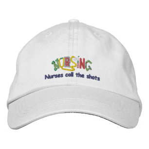 Call Shots Nurse Embroidered Hat