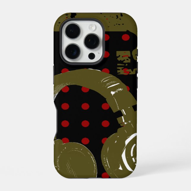 call the dj iPhone case (Back)
