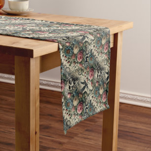 Call to the Night Gallery – Gothic Victorian Short Table Runner