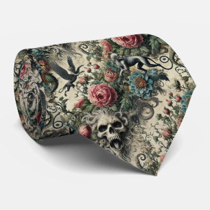 Call to the Night Gallery – Gothic Victorian Tie