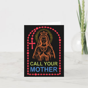 Call your mother card