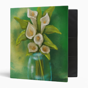 Calla Lilies Binder