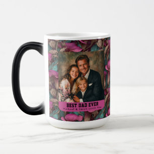 Calla Lilies Botanical Stepdad Father Travel Magic Mug