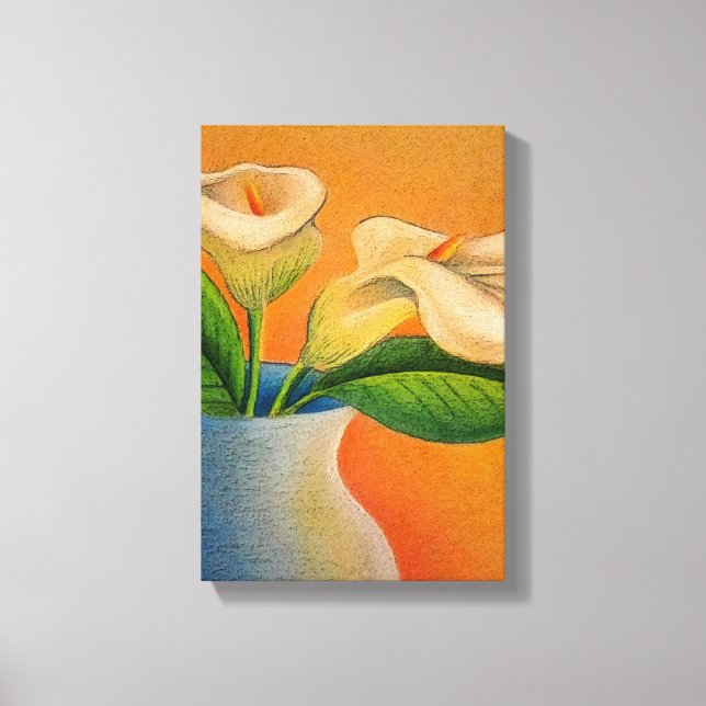 Calla Lilies canvas (Front)