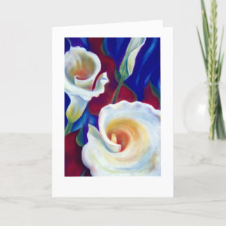 Calla Lilies Card