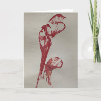Calla Lilies Card