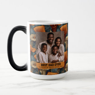 Calla Lilies Flower Best Cat Dad Travel Magic Mug