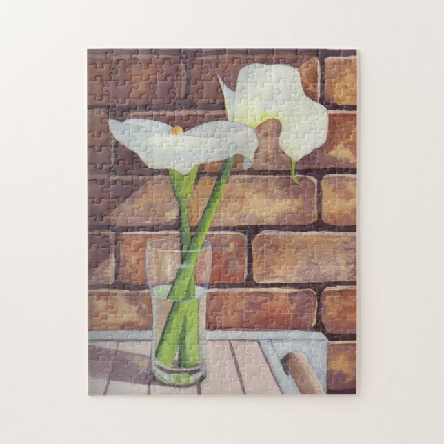 Calla Lilies Jigsaw Puzzle (Vertical)