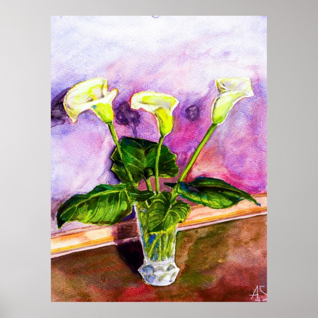 Calla Lilies  Poster (Front)