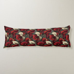 Calla Lilies Print Modern Farmhouse Victorian Wedg Body Pillow