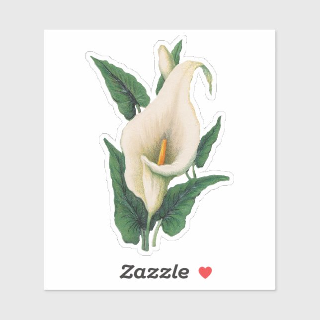 Calla Lilies Sticker (Sheet)