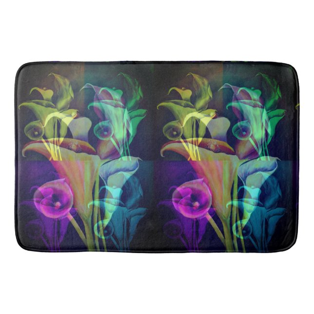 Calla Lillies Bath Mat (Front)