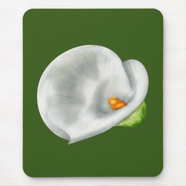 Calla Lilly Mouse Pad (Front)