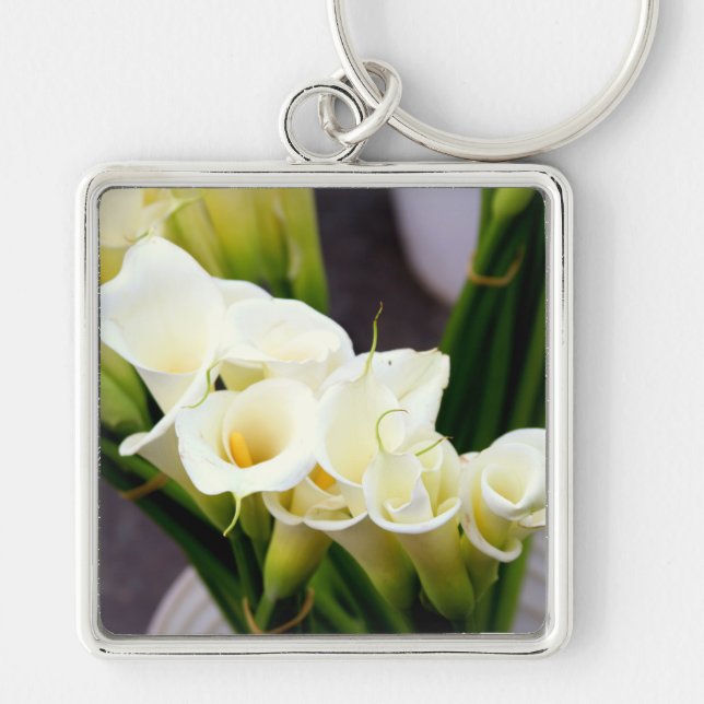 calla lily bouquet keychain (Front)