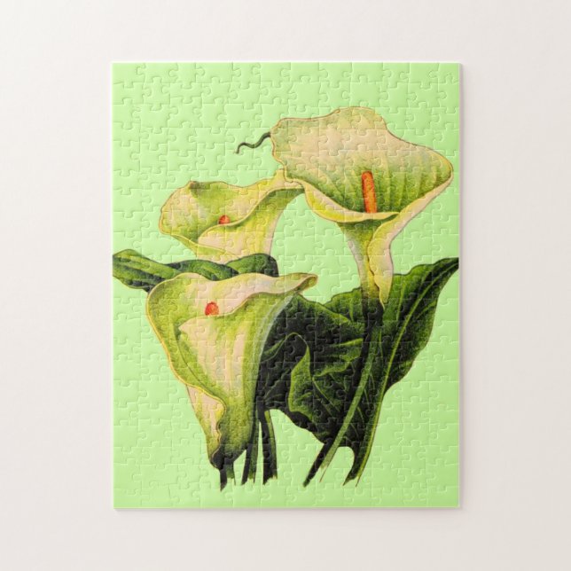 calla lily calla lilies jigsaw puzzle (Vertical)