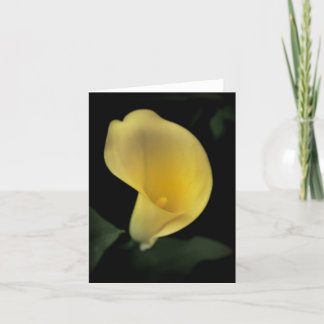 Calla Lily Card
