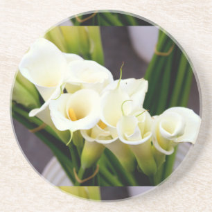 calla lily coaster