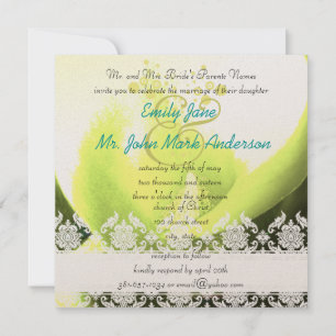 Calla Lily Faire-part de mariage