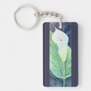 Calla Lily Keychain