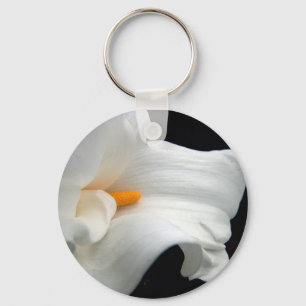 Calla lily keychain