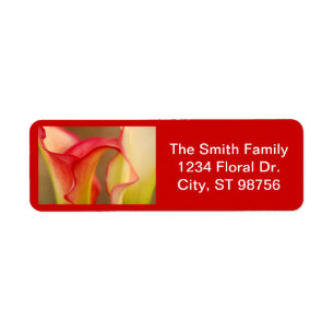 Calla Lily Label